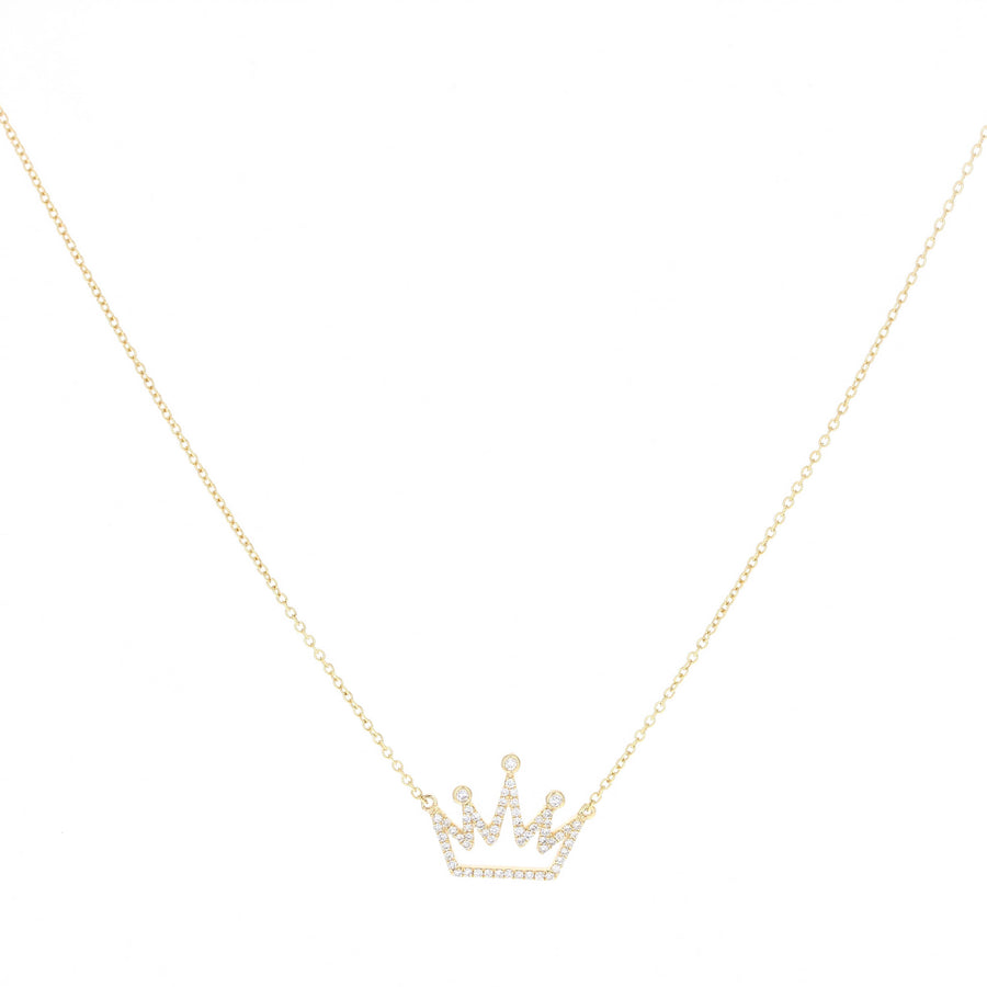 Zeta Crown Necklace