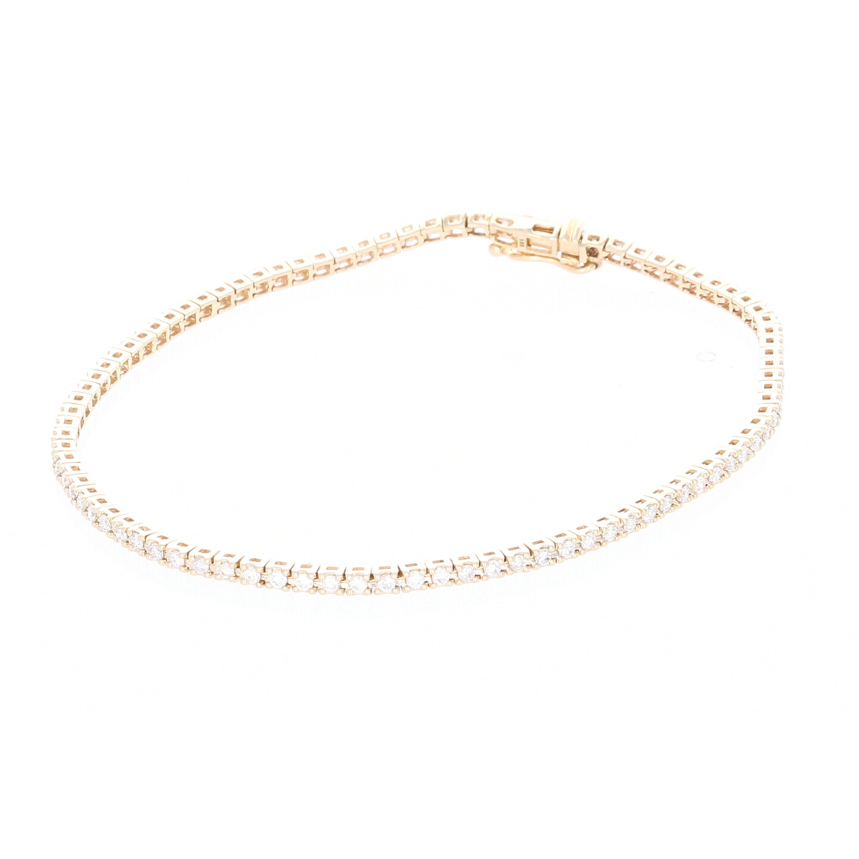 Mini Diamond Letter Bracelet – Bella Madre Jewelry