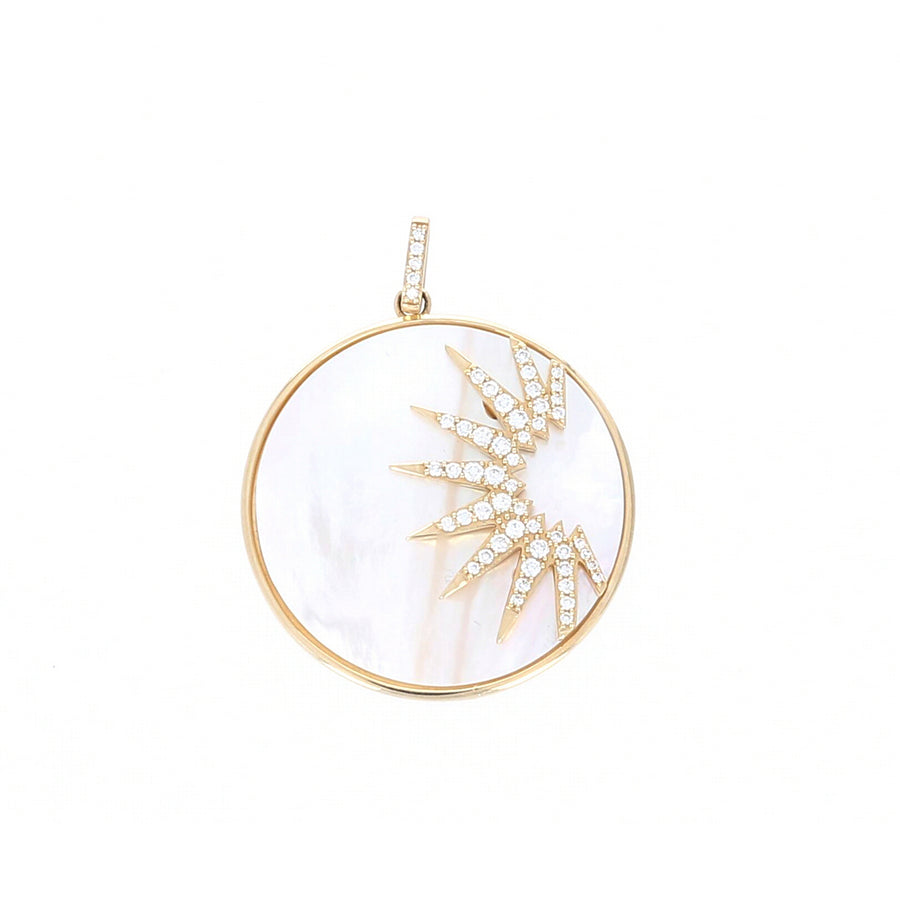 Mother of Pearl Sunshine Charm