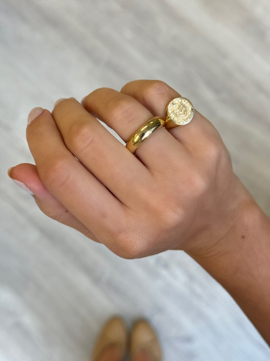 Personalized Custom Signet Ring