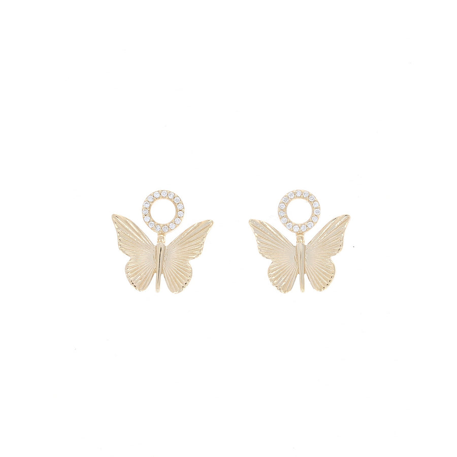 Butterfly Charms for Huggies