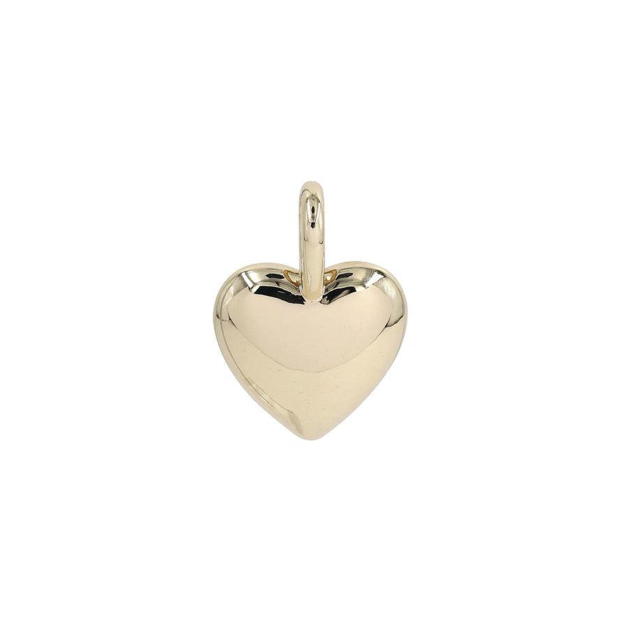 Large Puffy Heart Charm