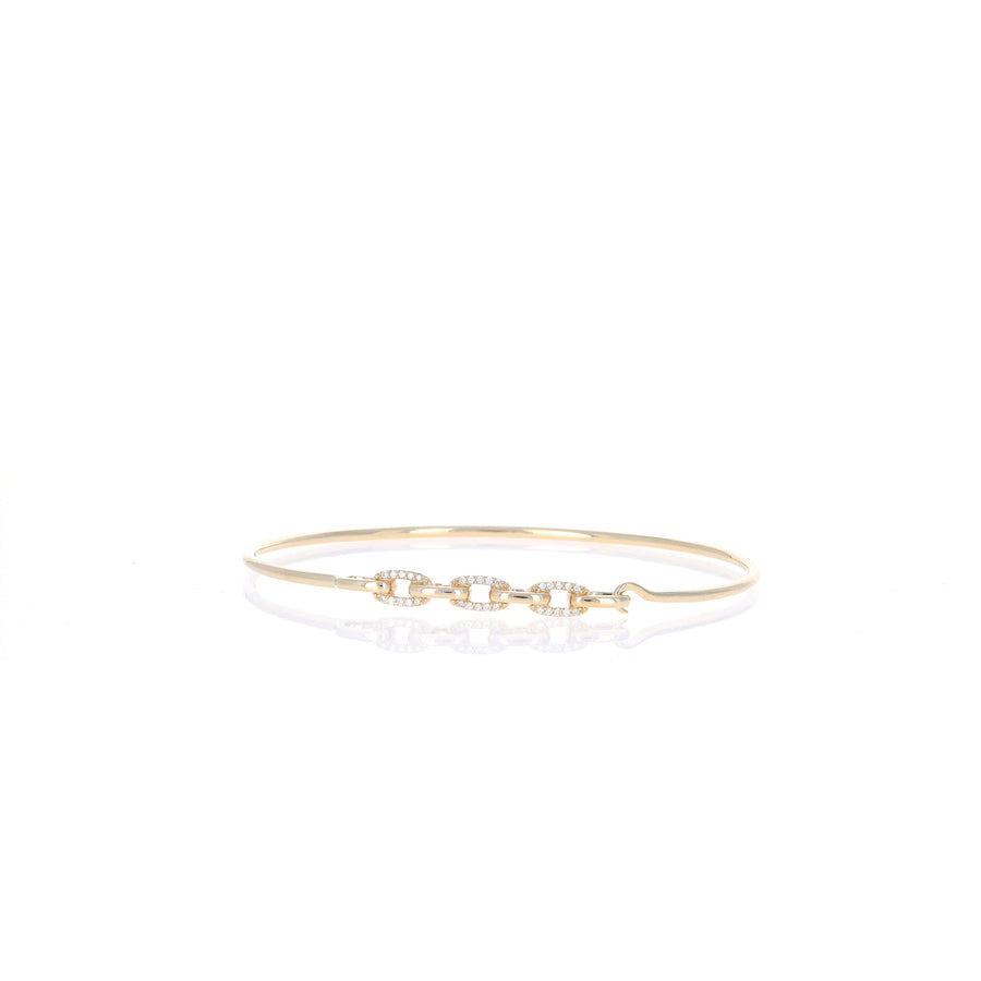 Chain Link Wire Bangle