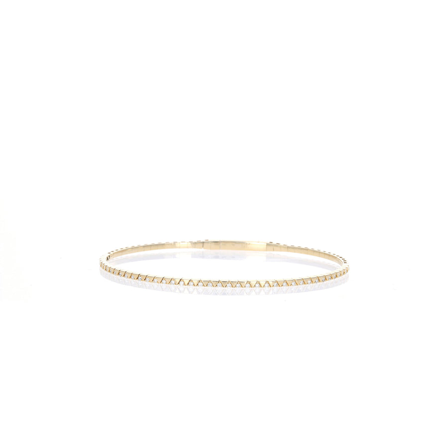 Diamond V Flex Bangle