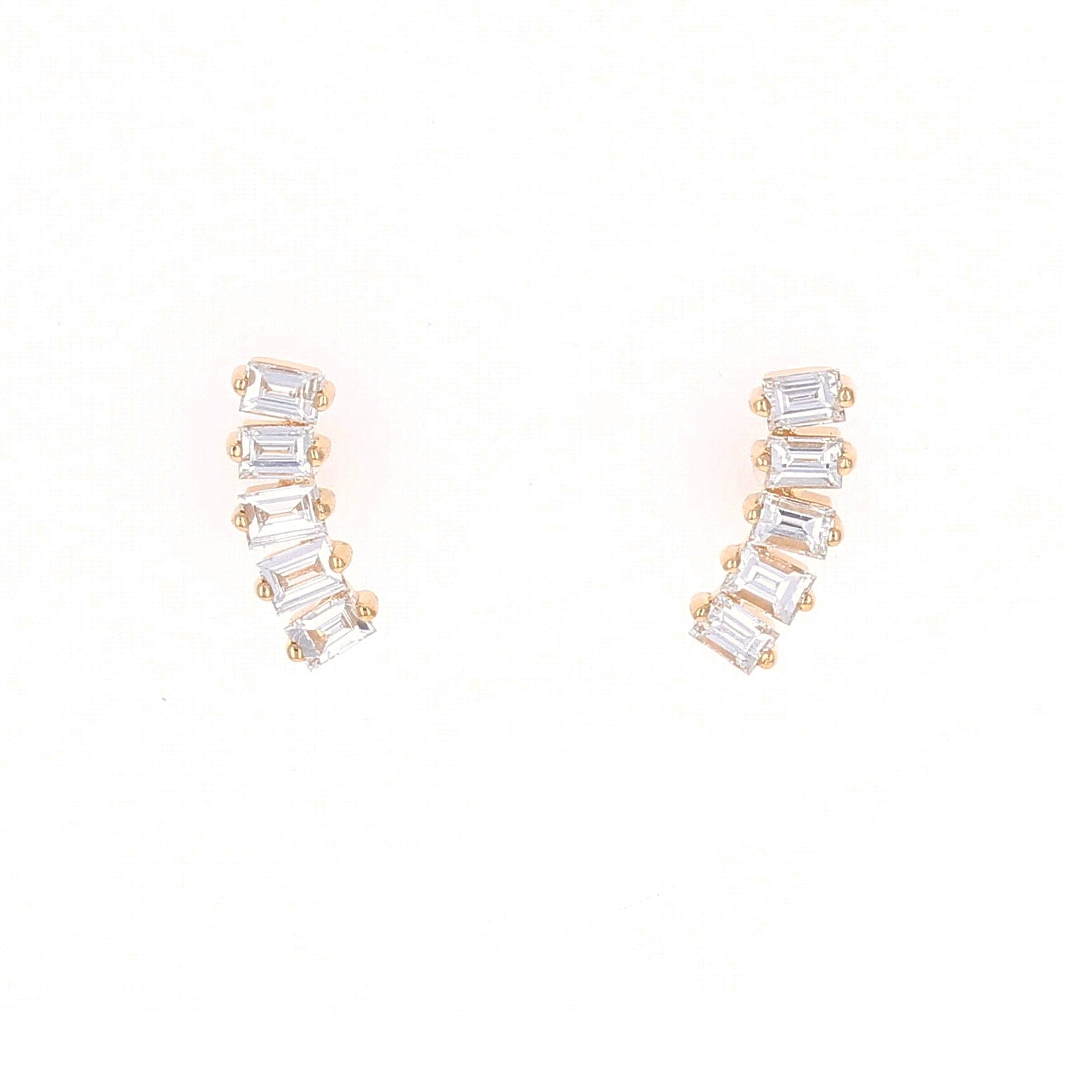 Baguette Diamond Crawlers