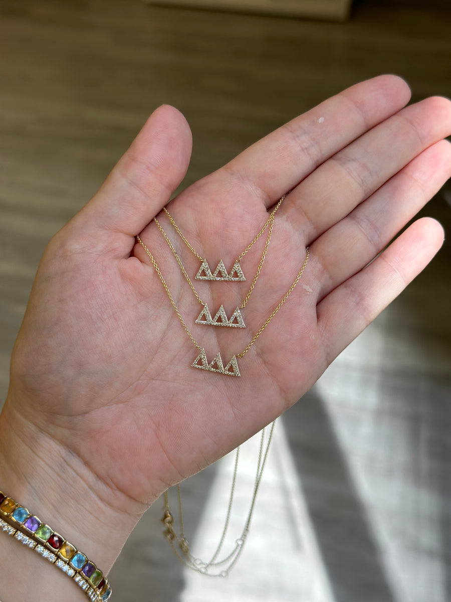 Tri delta necklace deals