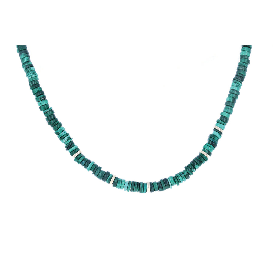 Malachite Bead Necklace