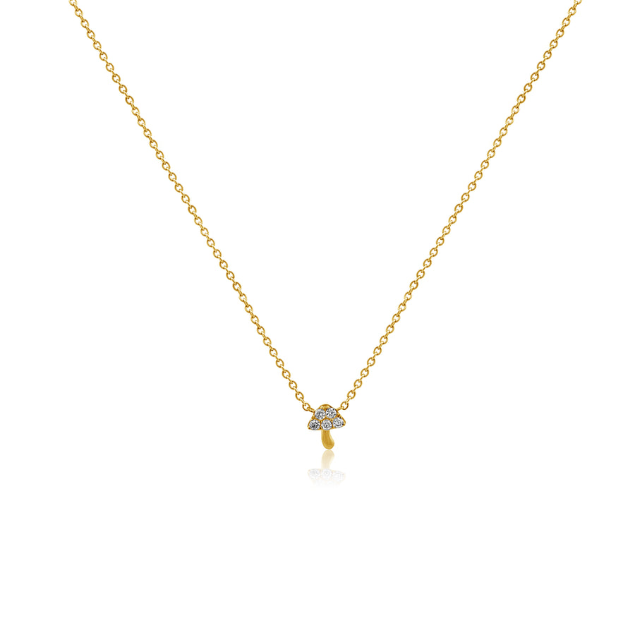 Mini Mushroom Necklace