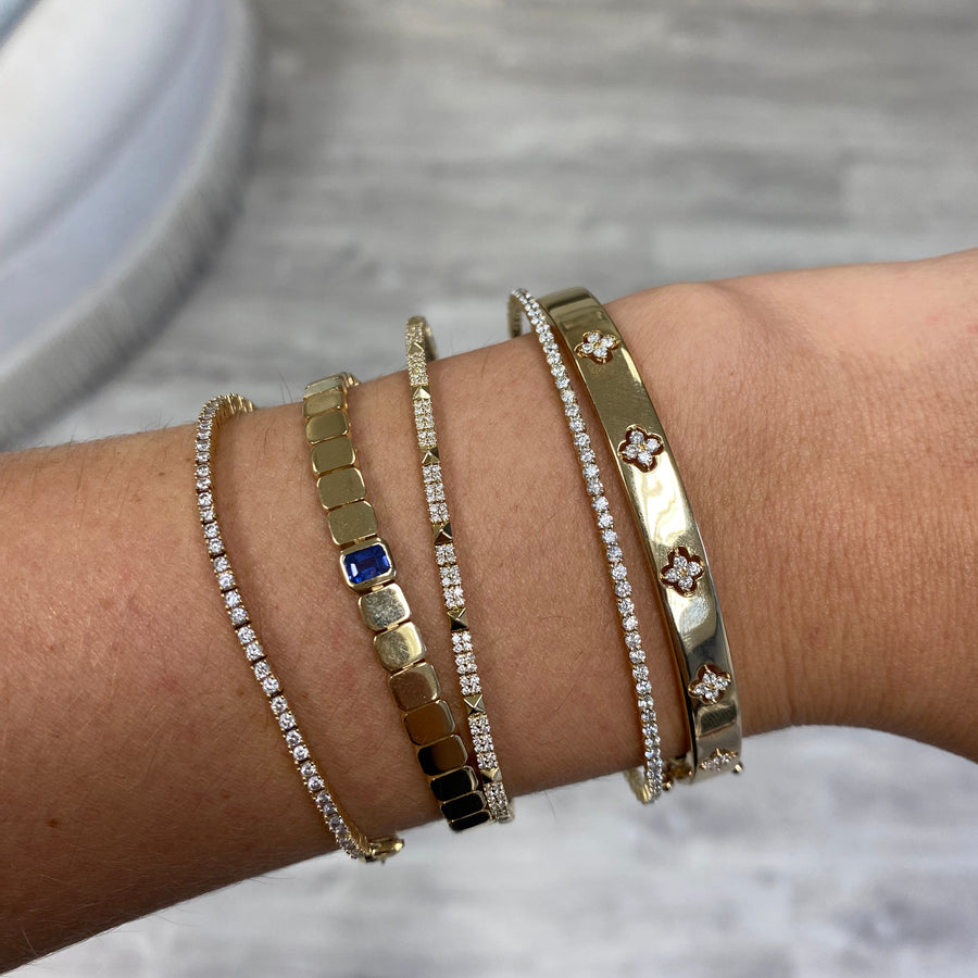 Diamond Flex Bangle