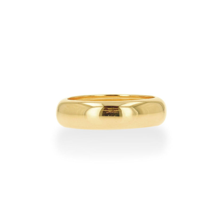 Gold Domed Band Ring